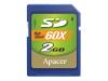 Apacer - Flash memory card - 2 GB - 60x - SD Memory Card