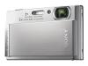Sony Cyber-shot DSC-T300 - Digital camera - compact - 10.1 Mpix - optical zoom: 5 x - supported memory: MS Duo, MS PRO Duo, MS PRO-HG Duo - silver