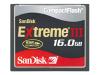 SanDisk Extreme III - Flash memory card - 16 GB - CompactFlash Card
