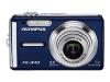 Olympus FE-340 - Digital camera - compact - 8.0 Mpix - optical zoom: 5 x - supported memory: xD-Picture Card - dark blue