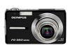 Olympus FE-350 Wide - Digital camera - compact - 8.0 Mpix - optical zoom: 4 x - supported memory: xD-Picture Card - black