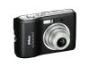 Nikon Coolpix L18 - Digital camera - compact - 8.0 Mpix - optical zoom: 3 x - supported memory: MMC, SD, SDHC - matte black
