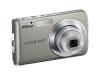 Nikon Coolpix S210 - Digital camera - compact - 8.0 Mpix - optical zoom: 3 x - supported memory: MMC, SD, SDHC - bright silver