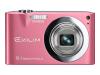 Casio EXILIM ZOOM EX-Z100PK - Digital camera - compact - 10.1 Mpix - optical zoom: 4 x - supported memory: MMC, SD, SDHC, MMCplus - pink