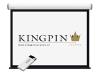 KINGPIN Crown CES150-4:3 - Projection screen (motorized) - 69 in - 4:3 - powder white