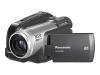 Panasonic e.cam NV-GS330EG-S - Camcorder - Widescreen Video Capture - 800 Kpix - optical zoom: 10 x - Mini DV - silver