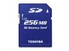 Toshiba - Flash memory card - 256 MB - SD Memory Card