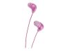 JVC HA FX34 Marshmallow - Headphones ( ear-bud ) - pink