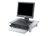 Fellowes Monitor Riser - Stand for Monitor - black, silver