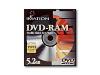 Imation - 5 x DVD-RAM - 5.2 GB - jewel case - storage media