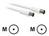 Philips SED6113 - RF cable - IEC connector (M) - IEC connector (M) - 1.5 m - coaxial - white