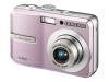 Samsung S760 - Digital camera - compact - 7.2 Mpix - optical zoom: 3 x - supported memory: MMC, SD, SDHC - pink