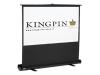 KINGPIN PS170-4:3 - Projection screen - 78 in - 4:3 - black