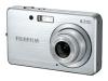 Fujifilm FinePix J10 - Digital camera - compact - 8.2 Mpix - optical zoom: 3 x - supported memory: MMC, SD, xD-Picture Card, SDHC, xD Type H, xD Type M - silver