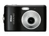 Nikon Coolpix L16 - Digital camera - compact - 7.1 Mpix - optical zoom: 3 x - supported memory: MMC, SD, SDHC - matte black