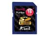 A-DATA Turbo - Flash memory card - 16 GB - Class 6 - SDHC