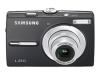 Samsung L210 - Digital camera - compact - 10.2 Mpix - optical zoom: 3 x - supported memory: MMC, SD, SDHC, MMCplus - black