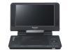 Panasonic DVD LS83EG-K - DVD player - portable - display: 8.5 in - black