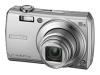 Fujifilm FinePix F100fd - Digital camera - compact - 12.0 Mpix - optical zoom: 5 x - supported memory: SD, xD-Picture Card, SDHC, xD Type H, xD Type M - silver