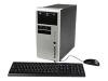 Packard Bell iStart D3460 - Tower - 1 x Pentium Dual Core E2140 / 1.6 GHz - RAM 1 GB - HDD 1 x 250 GB - DVDRW (R DL) - Radeon Xpress 1100 HyperMemory up to 384MB - Vista Home Basic - Monitor : none