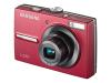 Samsung L210 - Digital camera - compact - 10.2 Mpix - optical zoom: 3 x - supported memory: MMC, SD, SDHC, MMCplus - red