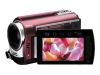 JVC Everio GZ-MG330REX - Camcorder - Widescreen Video Capture - 800 Kpix - optical zoom: 35 x - HDD : 30 GB - red