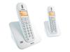 Philips CD2502S - Cordless phone w/ call waiting caller ID - DECT\GAP + 1 additional handset(s)