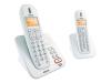 Philips CD2552S - Cordless phone w/ call waiting caller ID & answering system - DECT\GAP + 1 additional handset(s)
