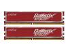 Crucial Ballistix Tracer - Memory - 4 GB ( 2 x 2 GB ) - DIMM 240-pin - DDR2 - 800 MHz / PC2-6400 - CL4 - 2 V - unbuffered - non-ECC