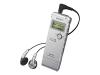Sony ICD-UX80 - Digital voice recorder - flash 2 GB - MP3 - silver