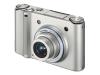 Samsung NV24 HD - Digital camera - compact - 10.2 Mpix - optical zoom: 3.6 x - supported memory: MMC, SD, SDHC, MMCplus - silver