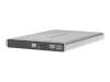 Freecom Mobile DVD RW Recorder - Disk drive - DVDRW - 8x - Hi-Speed USB/IEEE 1394 (FireWire) - external - silver aluminium - LightScribe