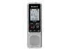Sony ICD-P620 - Digital voice recorder - flash 512 MB - silver