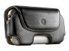 DLO HipCase - Holster bag for cellular phone - leather - Apple iPhone
