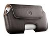 DLO HipCase - Holster bag for cellular phone - leather - Apple iPhone