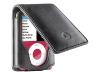 DLO HipCase - Case for digital player - leather - iPod nano (aluminum) (3G)