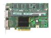 Dell PERC 6/E SAS - Storage controller (RAID) - 2 Channel - SATA-300 / SAS - 300 MBps - RAID 0, 1, 5, 6, 10, 50, 60 - PCI Express x8