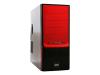 Gigabyte GZ-X4-BPD - Tower - ATX - black / red - USB/Audio