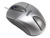 BenQ E200 - Mouse - optical - 3 button(s) - wired - USB - silver grey