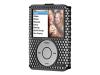 Belkin Micro Grip for iPod nano - Case for digital player - rubber - black - iPod nano (aluminum) (3G)