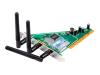 SMC EZ Connect N Pro Draft 11n Wireless PCI Adapter SMCWPCI-N2 - Network adapter - PCI - 802.11b, 802.11g, 802.11n (draft 2.0)