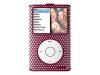 Belkin Micro Grip for iPod classic - Case for digital player - rubber - red - iPod classic 80GB