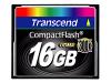 Transcend - Flash memory card - 16 GB - 300x - CompactFlash Card