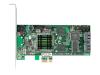 Areca ARC-1200 - Storage controller (RAID) - 2 Channel - SATA-300 low profile - 300 MBps - RAID 0, 1, JBOD - PCI Express x1