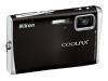 Nikon Coolpix S52c - Digital camera - compact - 9.0 Mpix - optical zoom: 3 x - supported memory: MMC, SD, SDHC - black