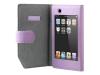 Belkin Leather Folio Case for iPod touch - Case for digital player - leather - lavender - iPod touch