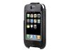 Belkin Formed Leather Case with Removable Belt Clip for iPhone - Case for digital player - leather - black - Apple iPhone