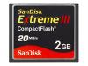SanDisk Extreme III - Flash memory card - 2 GB - CompactFlash Card