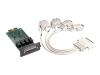 Liebert Intellislot MultiPort 4 - Remote management adapter - MultiPort - RS-232 - 4 ports