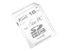 A-DATA Turbo Class 6 Memory Card Eee PC Edition - Flash memory card - 16 GB - Class 6 - SDHC - white